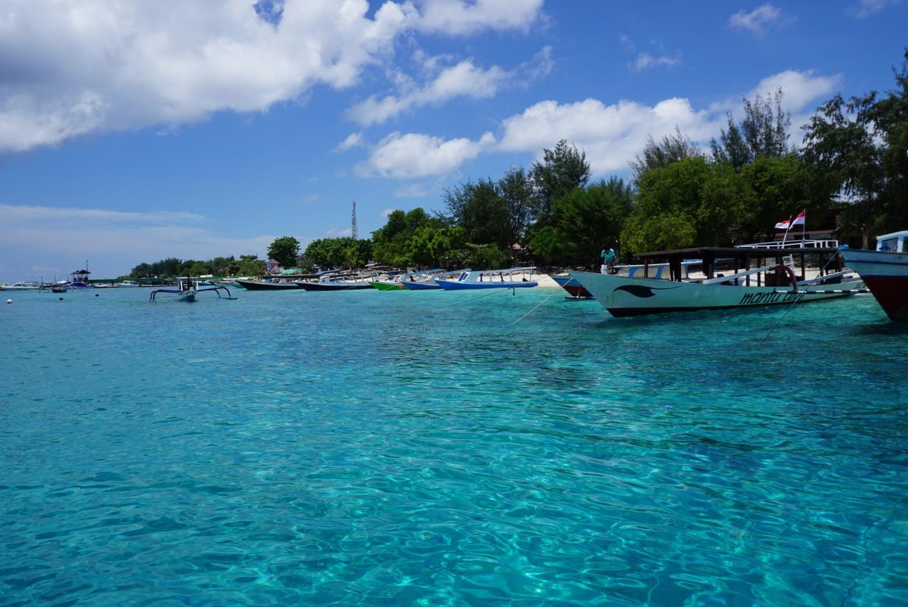 Atlas Gili Party Hostel Gili Trawangan Exterior foto